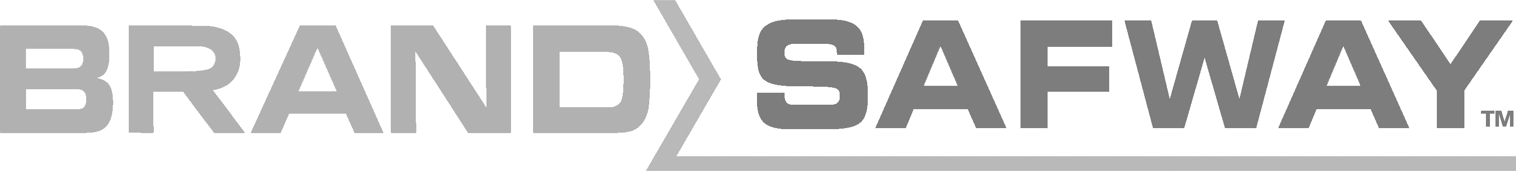 Brand Safway logo grayscale